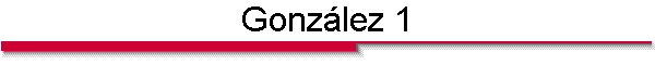 González 1